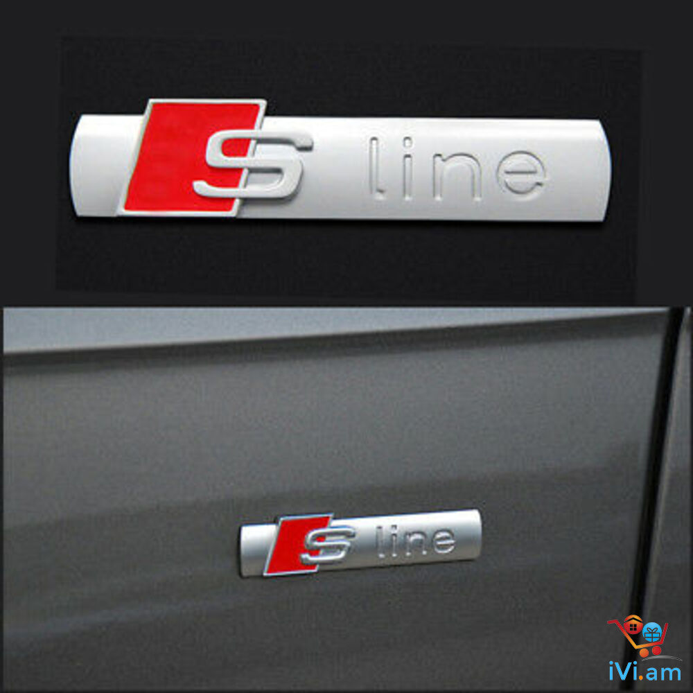 Audi S line bagajniki emblem - Լուսանկար 1