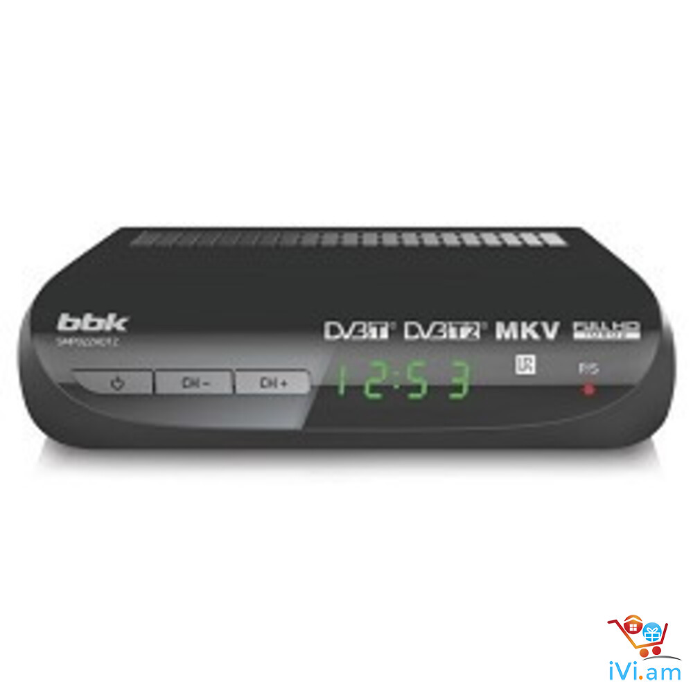 DVB-T2 tvayin sarq, tv tuner BBK SMP022HDT2 + անվճար առաքում և տեղադրում - Լուսանկար 1