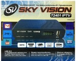 DVBT2 թվային ընդունիչ SKY VISION T2401 IPTV + անվճար առաքում և տեղադրում