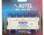 TV Splitter 5-2500Mhz Astel SPL 1X8 WB - 8 hat TV hamar + araqum