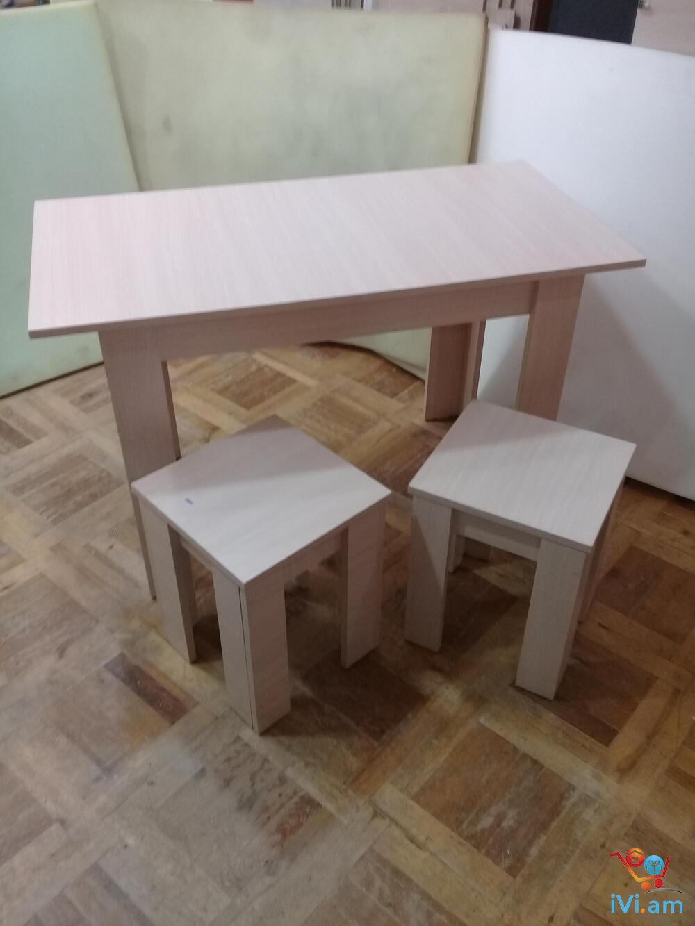 Խոհանոցի սեղան աթոռներ - Լուսանկար 1