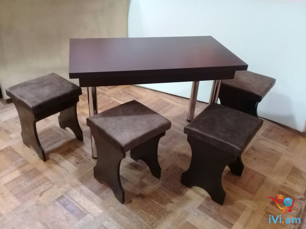 Խոհանոցի աթոռներ և սեղաններ 1 - Լուսանկար 1