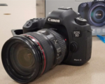 CANON EOS 5D Mark III DSLR տեսախցիկ 24-105 մմ ոսպնյակով