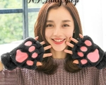 Anime, ձեռնոցներ կատվի թաթեր перчатки кошачие лапки