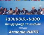 Հայաստան-ՆԱՏՕ` առաջընթացի 10 տարիներ 1999-2008 /Ա. Թադևոսյան/, Ե., Mediamax, 2008։